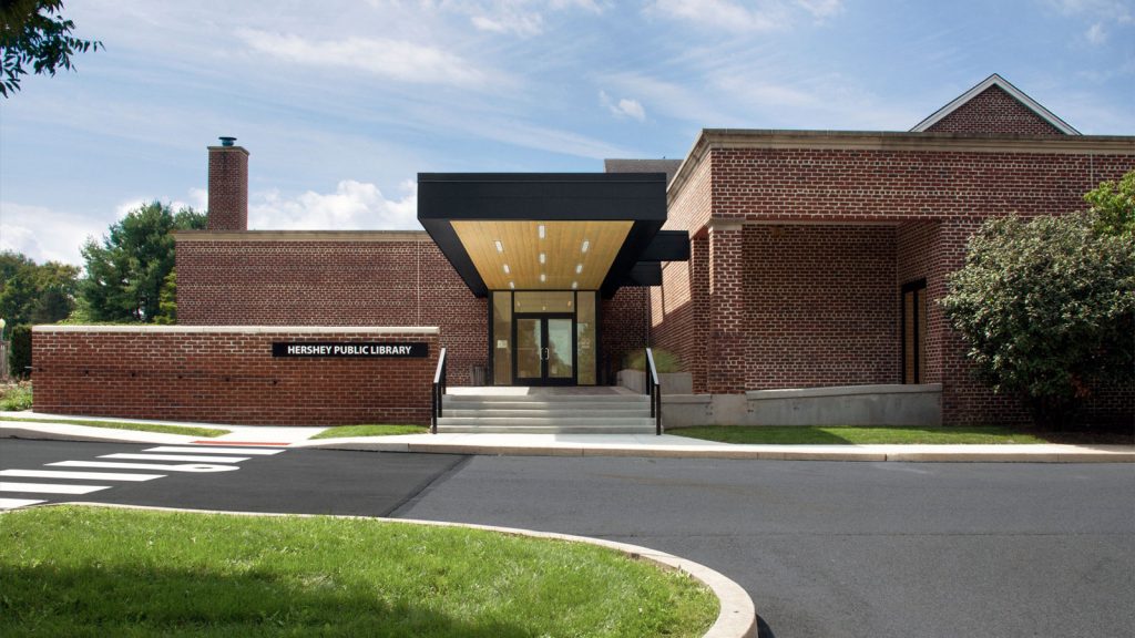Chris Dawson Architect - Hershey Public Library New Family Entrance & Interior Renovations, Hershey, PA, USA