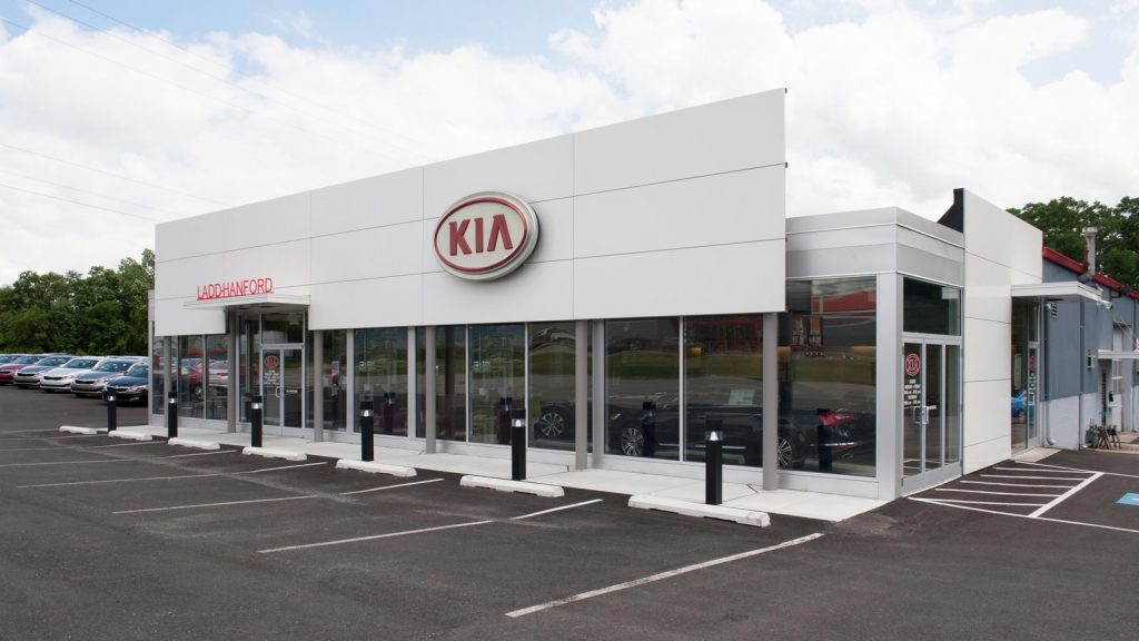 Chris Dawson Architect - Ladd-Hanford Kia Dealership Renovations. Lebanon, PA, USA